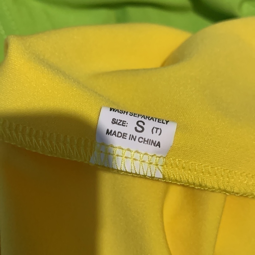 Yellow dress size S - Picture 3 of 4